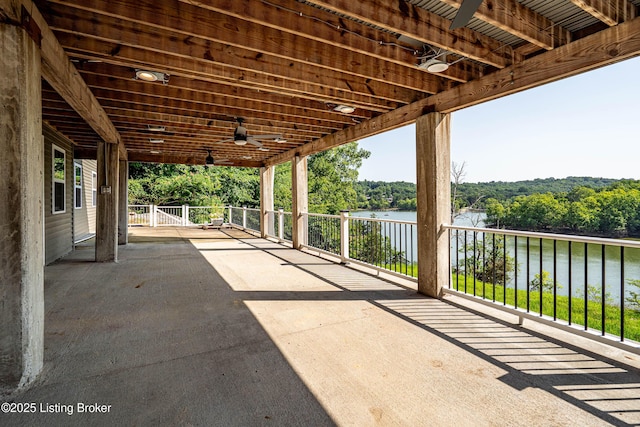 309 Clarks Ln, Clarkson, KY 42726 - patio / terrace featuring a water view