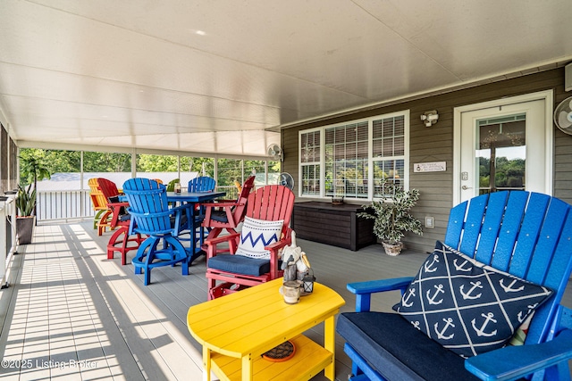 309 Clarks Ln, Clarkson, KY 42726 - porch with outdoor dining area
