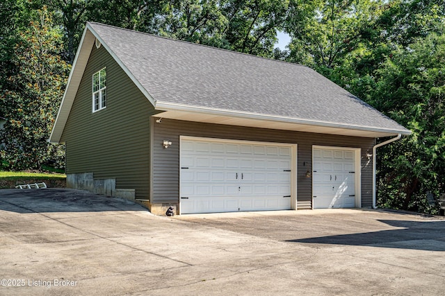 309 Clarks Ln, Clarkson, KY 42726 - detached garage featuring concrete driveway