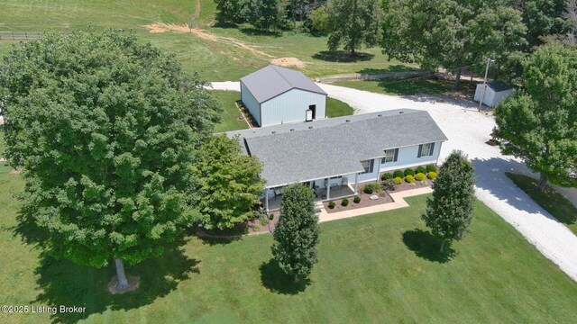 2923 High Plains Rd, Vine Grove, KY 40175 - view from above of property