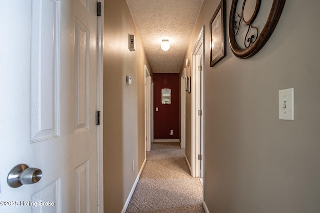 2923 High Plains Rd, Vine Grove, KY 40175 - corridor featuring light colored carpet and a textured ceiling