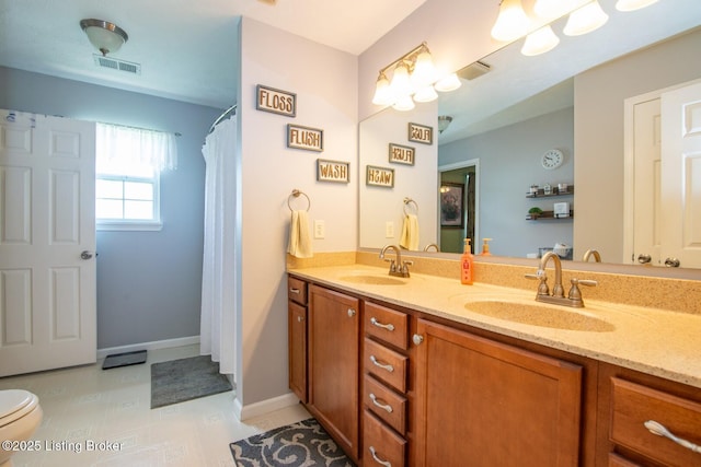 2923 High Plains Rd, Vine Grove, KY 40175 - full bath with double vanity and toilet