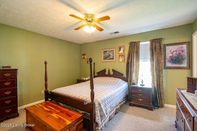 2923 High Plains Rd, Vine Grove, KY 40175 - bedroom with light colored carpet and ceiling fan