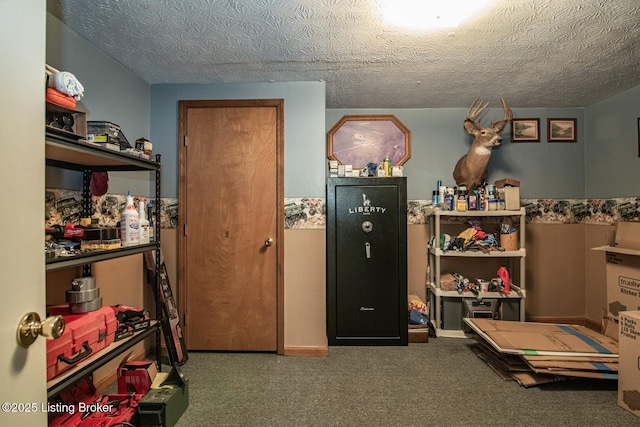 2923 High Plains Rd, Vine Grove, KY 40175 - carpeted bedroom featuring a textured ceiling