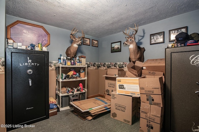 2923 High Plains Rd, Vine Grove, KY 40175 - bedroom featuring carpet flooring and a textured ceiling