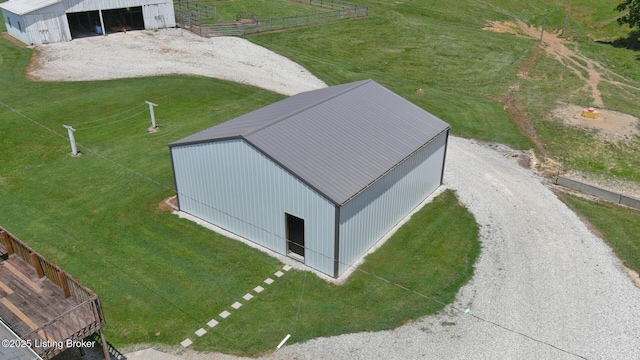 2923 High Plains Rd, Vine Grove, KY 40175 - view from above of property