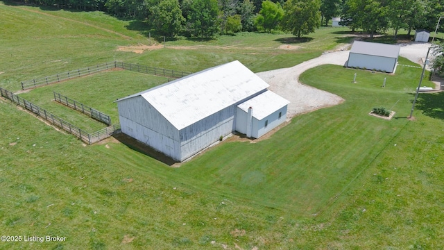 2923 High Plains Rd, Vine Grove, KY 40175 - aerial view of sparsely populated area
