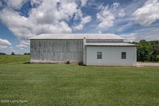 2923 High Plains Rd, Vine Grove, KY 40175 - view of pole building with a lawn