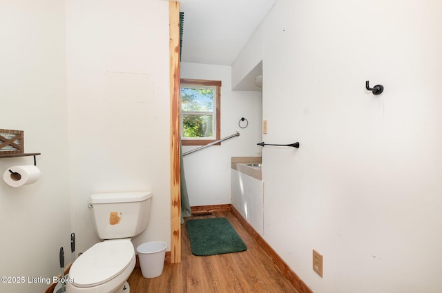 1465 Swope Rd, Owenton, KY 40359 - bathroom featuring wood finished floors and toilet
