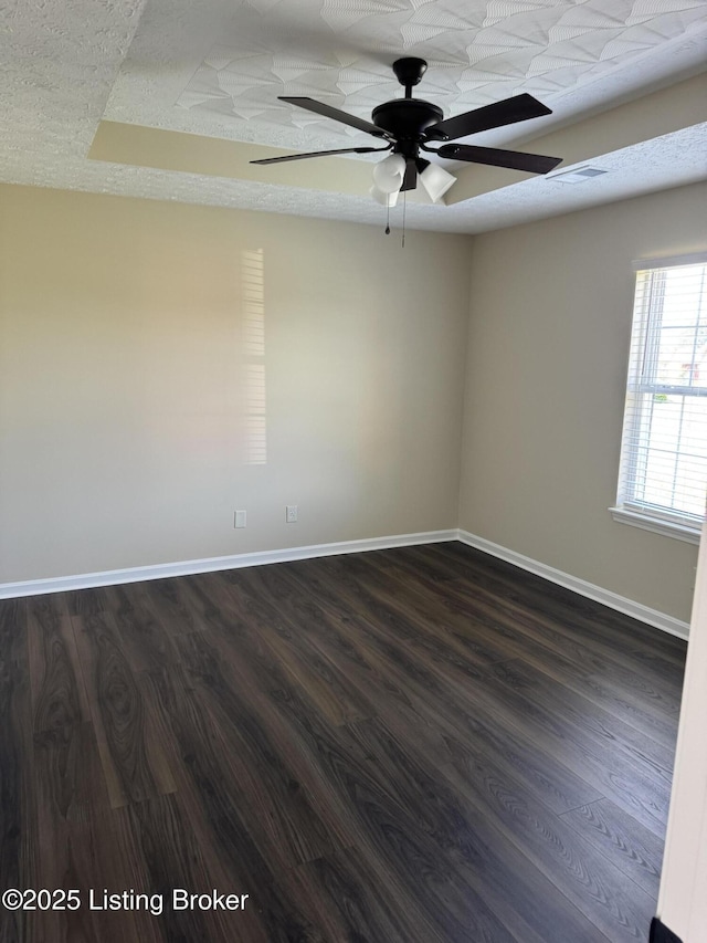 106 Clay Ct, Bardstown, KY 40004 - spare room with a ceiling fan and dark wood-style floors