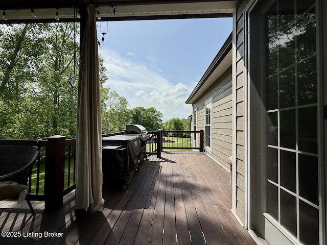 3637 Mount Washington Rd, Taylorsville, KY 40071 - view of wooden terrace