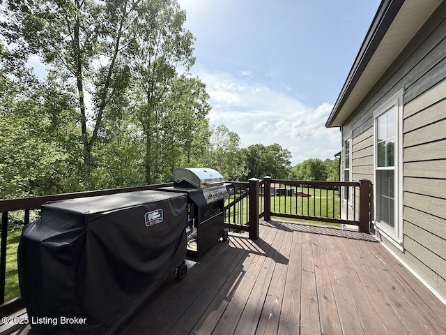 3637 Mount Washington Rd, Taylorsville, KY 40071 - wooden deck with a grill