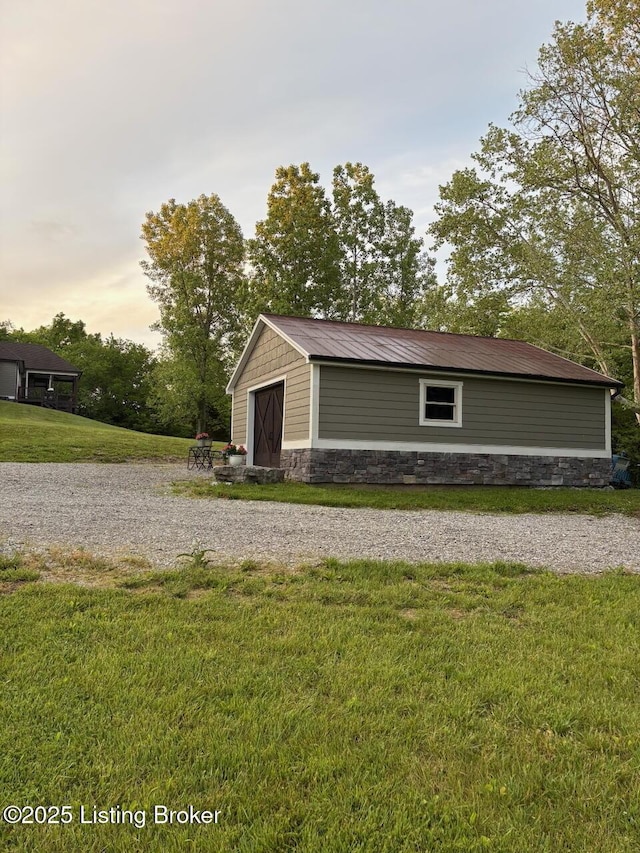 3637 Mount Washington Rd, Taylorsville, KY 40071 - view of garage