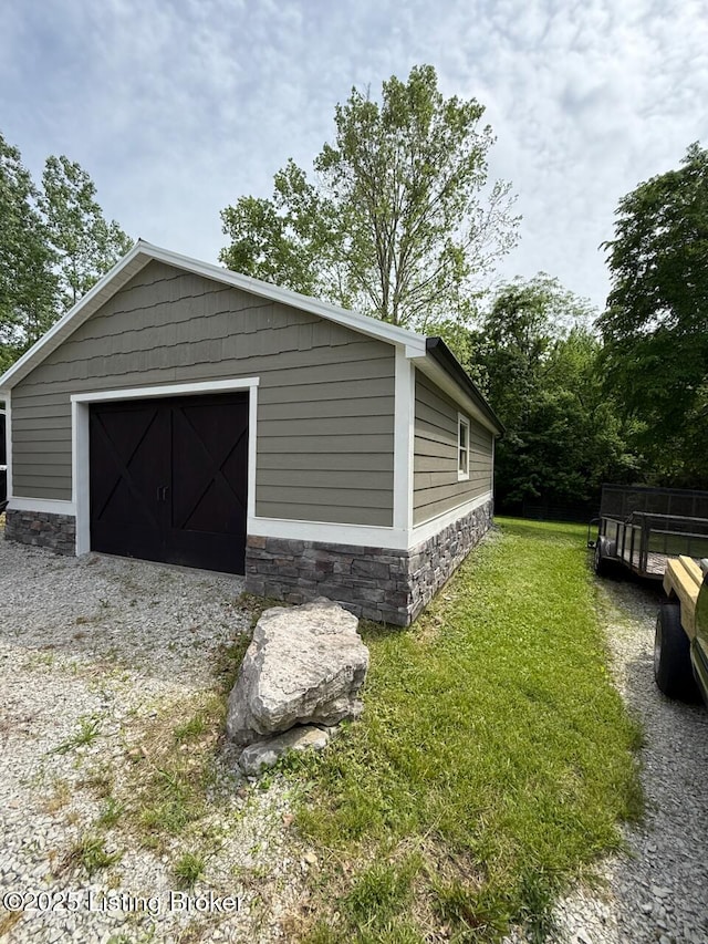 3637 Mount Washington Rd, Taylorsville, KY 40071 - view of garage