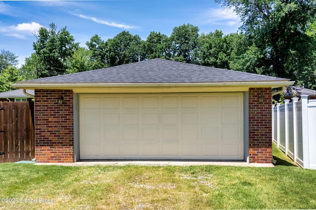 7502 Sam Ct, Louisville, KY 40214 - view of detached garage