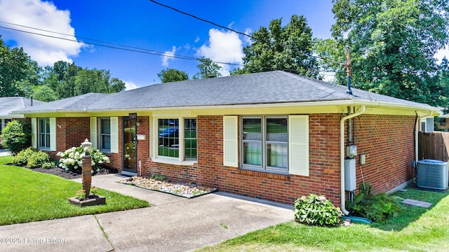 7502 Sam Ct, Louisville, KY 40214 - view of front facade featuring brick siding and a shingled roof