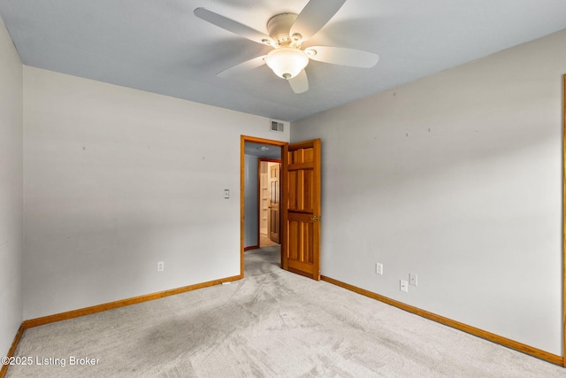 7502 Sam Ct, Louisville, KY 40214 - unfurnished room featuring a ceiling fan and carpet floors