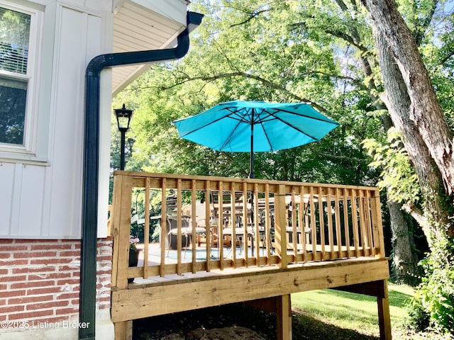 444 Lagrange Rd, New Castle, KY 40050 - view of wooden terrace