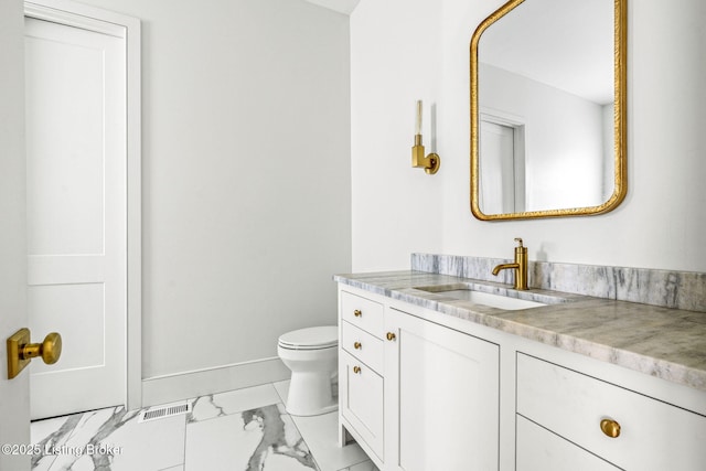 6115 Passionflower Dr, Prospect, KY 40059 - bathroom with marble finish floors and vanity