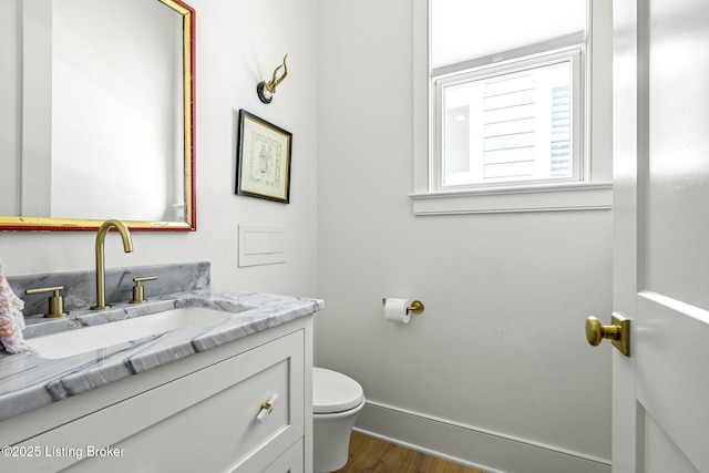 6115 Passionflower Dr, Prospect, KY 40059 - bathroom with vanity and wood finished floors