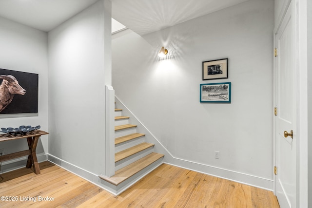6115 Passionflower Dr, Prospect, KY 40059 - stairs featuring wood finished floors
