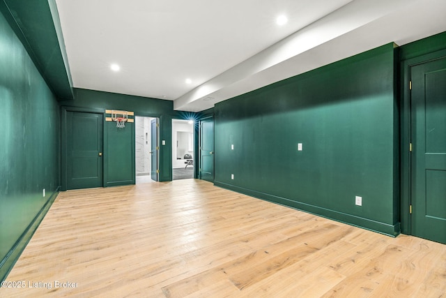 6115 Passionflower Dr, Prospect, KY 40059 - unfurnished room with wood finished floors and recessed lighting