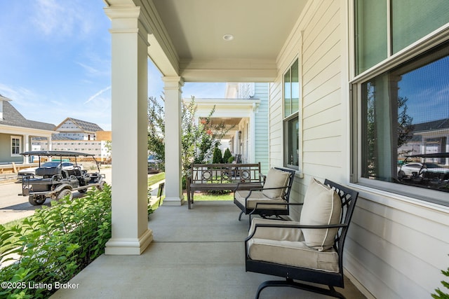 6115 Passionflower Dr, Prospect, KY 40059 - view of covered porch