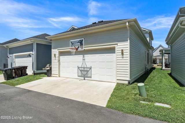 6115 Passionflower Dr, Prospect, KY 40059 - garage with driveway