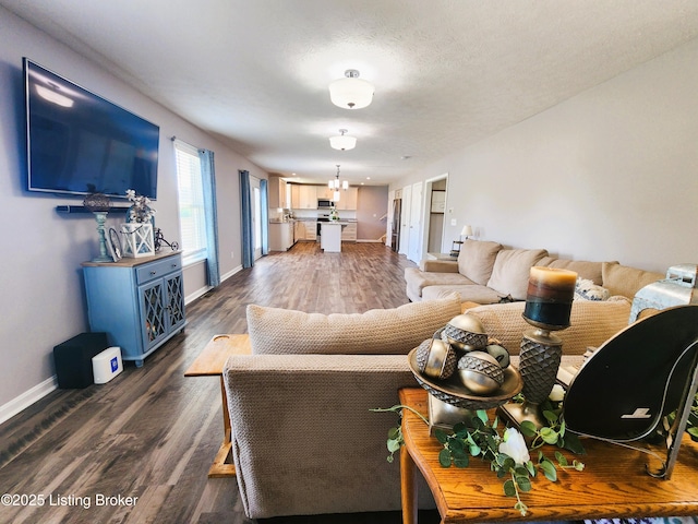 12630 Orell Station Pl, Louisville, KY 40272 - living room with dark wood-type flooring