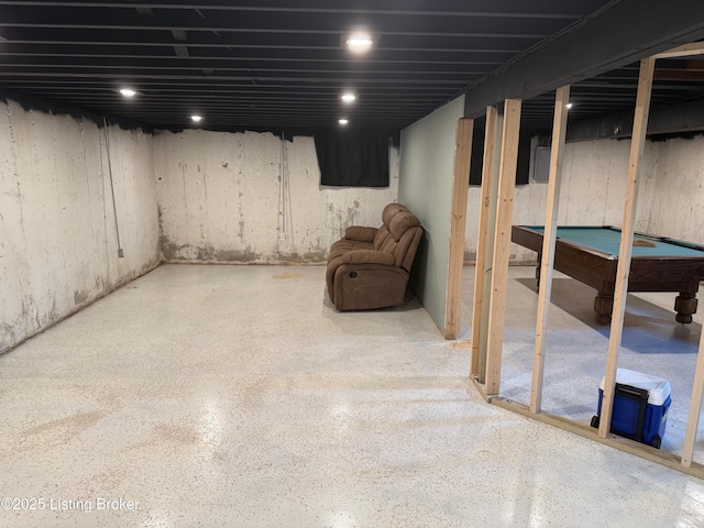 3510 Ethelwood Dr, Jeffersontown, KY 40299 - finished below grade area with billiards
