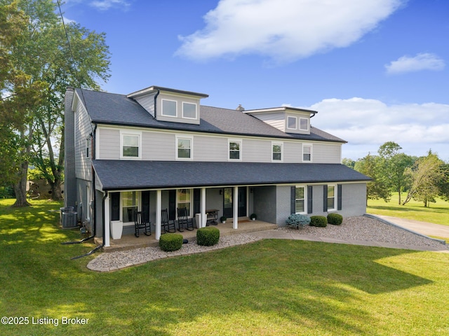 10020 Oak Grove Rd, Louisville, KY 40291 - view of front of property featuring a front lawn and a shingled roof
