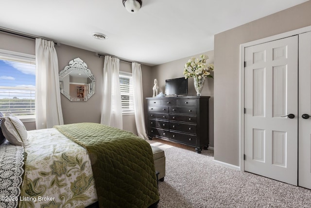 10020 Oak Grove Rd, Louisville, KY 40291 - bedroom with carpet flooring and multiple windows