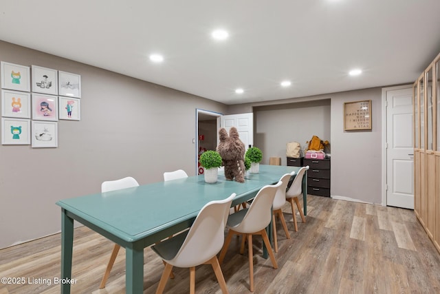 10020 Oak Grove Rd, Louisville, KY 40291 - dining space featuring recessed lighting and light wood-type flooring
