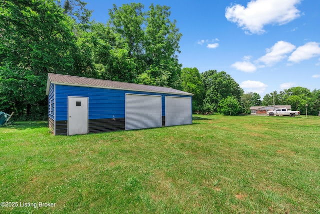 2625 Shumate Rd, Ekron, KY 40117 - view of green lawn featuring an outbuilding