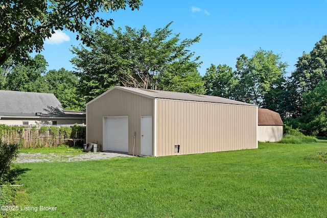 1291 Lipps Ln, Louisville, KY 40219 - view of outbuilding featuring driveway