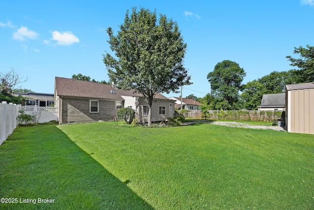 1291 Lipps Ln, Louisville, KY 40219 - view of fenced backyard