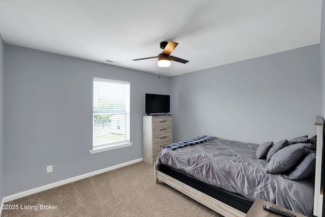 124 Shadow Rock Ct, Shepherdsville, KY 40165 - bedroom with carpet floors and a ceiling fan