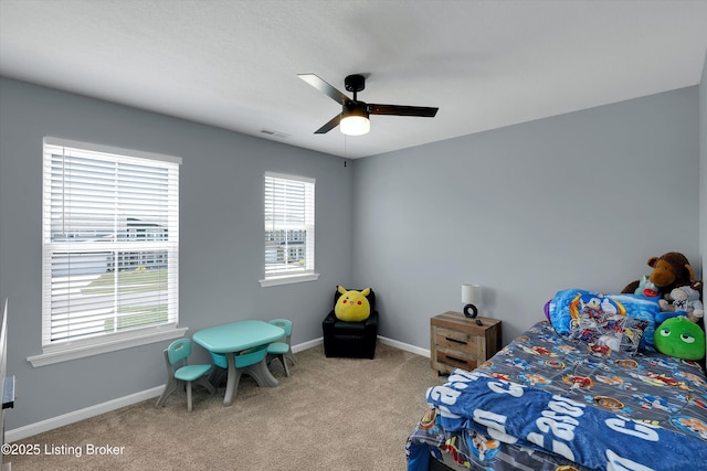 124 Shadow Rock Ct, Shepherdsville, KY 40165 - bedroom featuring carpet floors and ceiling fan