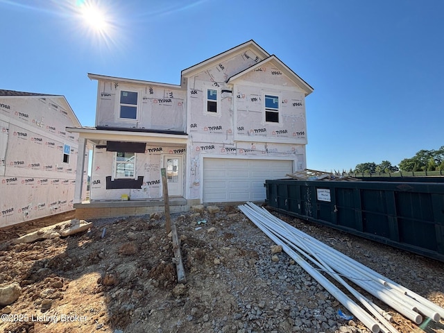 16809 Aiken Ridge Cir, Louisville, KY 40245 - rear view of property with a garage