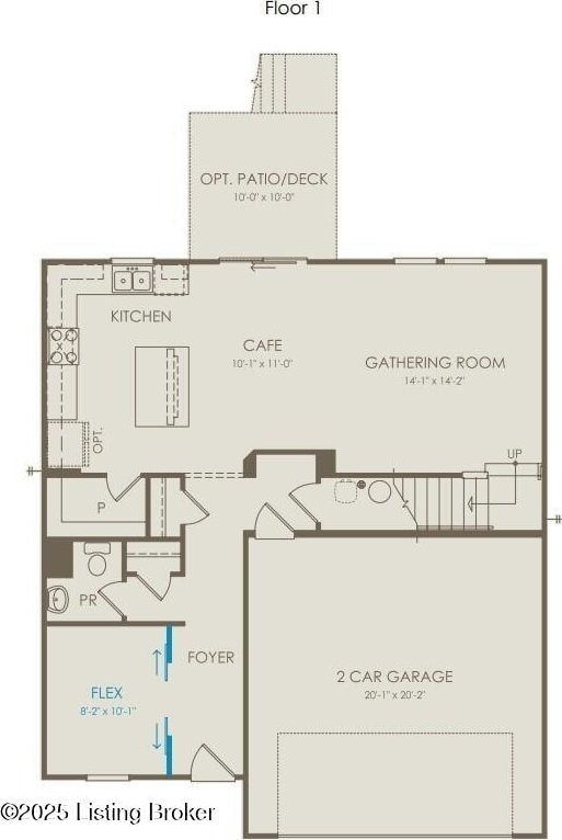 16809 Aiken Ridge Cir, Louisville, KY 40245 - view of floor plan / room layout