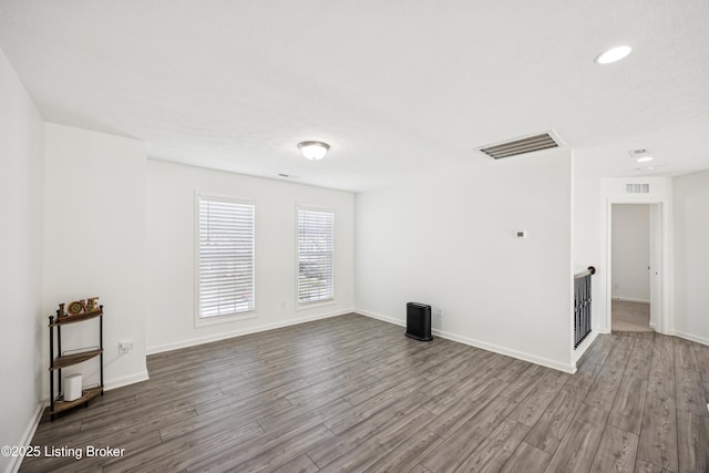 14433 Halden Ridge Way, Louisville, KY 40245 - unfurnished room with wood finished floors and recessed lighting