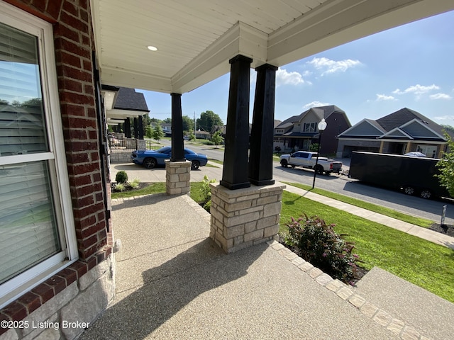 7508 Pavilion Park Rd, Louisville, KY 40214 - porch with a residential view