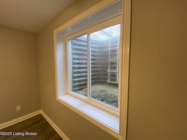 7508 Pavilion Park Rd, Louisville, KY 40214 - detailed view of baseboards and wood finished floors