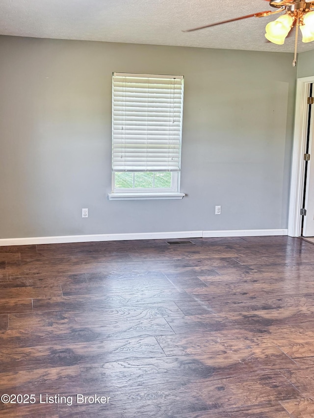 599 Ritchie Dr, Brandenburg, KY 40108 - empty room featuring wood finished floors and a ceiling fan