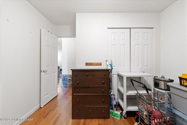 3706 Glenlea Way, Jeffersontown, KY 40299 - bedroom featuring wood finished floors and a closet