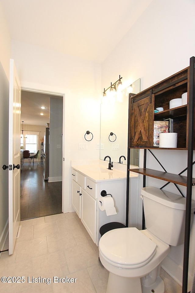 4017 Williams Crossing Way, Jeffersonville, IN 47130 - bathroom with toilet and vanity