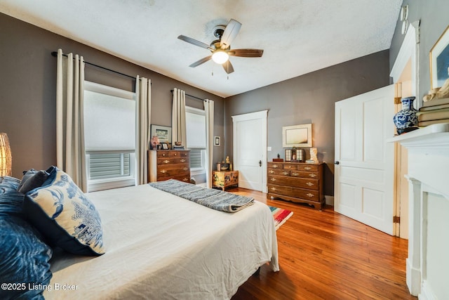 1021 Mulberry St, Louisville, KY 40217 - bedroom featuring wood finished floors and ceiling fan