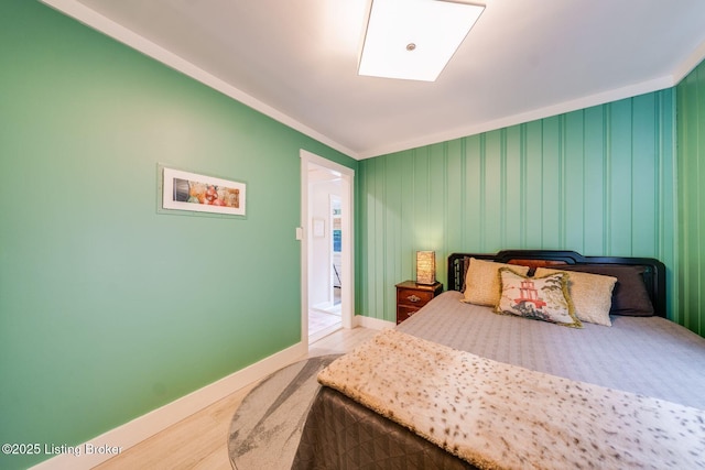 1021 Mulberry St, Louisville, KY 40217 - bedroom with wood finished floors and crown molding
