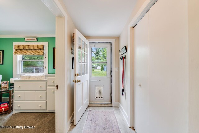 1021 Mulberry St, Louisville, KY 40217 - entryway featuring baseboards
