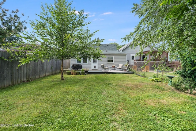 1021 Mulberry St, Louisville, KY 40217 - view of fenced backyard